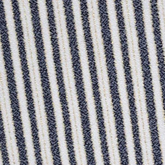 Tribal Black and White Striped Capris Women's Size 12 #52 - Picture 4 of 9